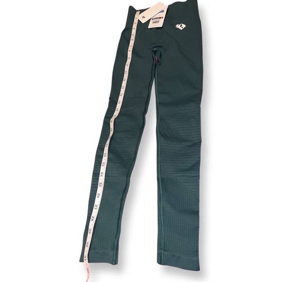 WOMEN’S Best Power Seamless Leggings Forrest Green XS. - Picture 13 of 16